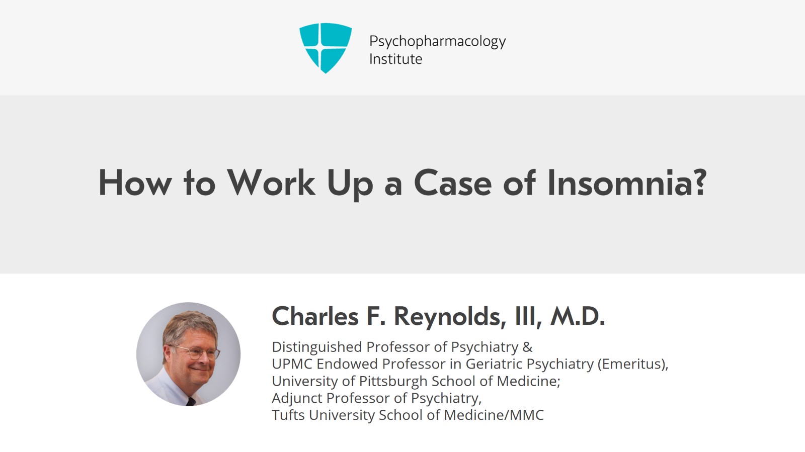 case study of insomnia